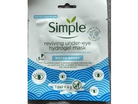 Simple Water Boost Reviving Under-Eye Hydrogel Mask, 4 g, 1 Pair - thumbnail 2