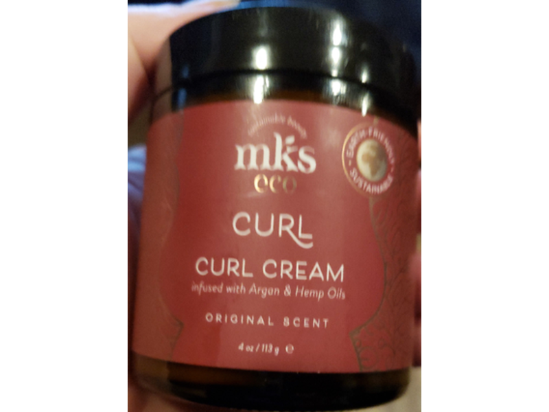 MKS Curl Cream, Original Scent, 4 oz/113 g