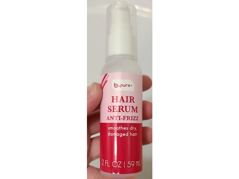 b.Pure Anti-Frizz Hair Serum, 2 fl oz/59 mL