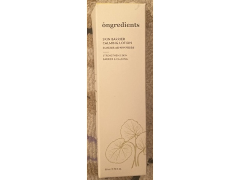 Ongredients Skin Barrier Calming Lotion, 2.70 fl oz/80 mL
