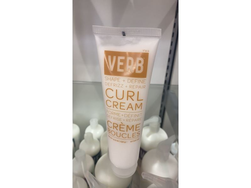 Verb Curl Cream, Shape + Definition + Defrizz + Repair, 5.3 oz/150 g