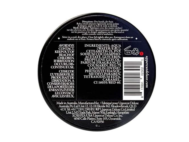 Uppercut Deluxe Pomade, 3.5 fl oz/100 g