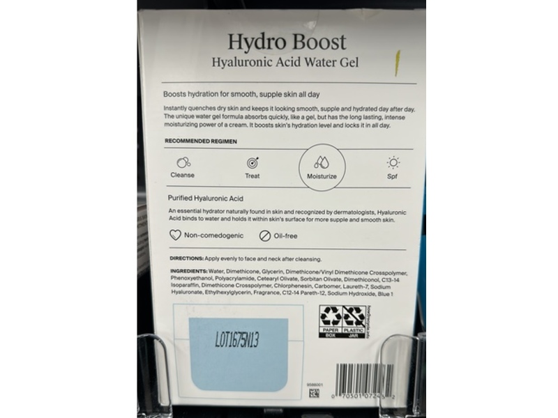 Neutrogena Hydro Boost Hydrating Gel Cleanser & Water Gel Set, Hyaluronic Acid