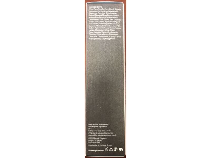 Drunk Elephant B-Hydra Intensive Hydration Gel, Pineapple Ceramide, 1.69 fl oz/50 mL