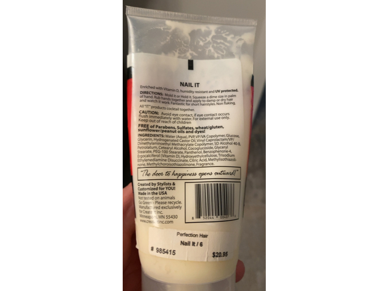 Nail It By Create It Stiff Hold Mega Molding Glue, 6 fl oz/177 mL