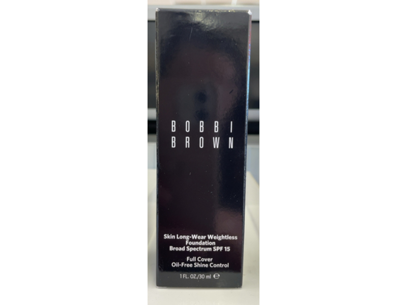 Bobbi Brown Skin Long-Wear Weightless Foundation, SPF15, Warm Porelain, 1 fl oz/30 mL