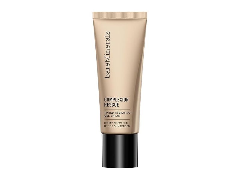 Bareminerals Complexion Rescue Tinted Hydrating Gel Cream, SPF 30, 07 Tan Amber, 1.18 fl oz/35 mL