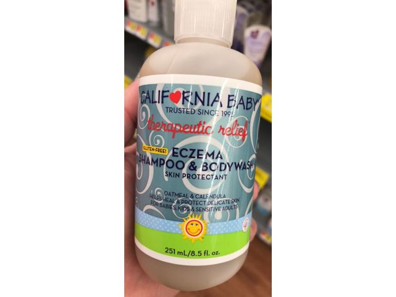California Baby Therapeutic Relief Eczema Shampoo & Bodywash, 8.5 fl oz/251 mL
