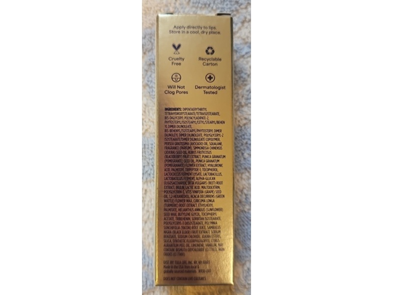Tula Skin Care Glaze Plumping Lip Treatment, Maple, 0.28 oz/8 g