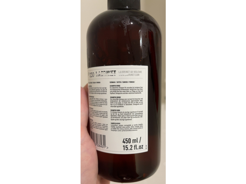 L:a Bruket Shampoo, 230, 15.2 fl oz/450 mL