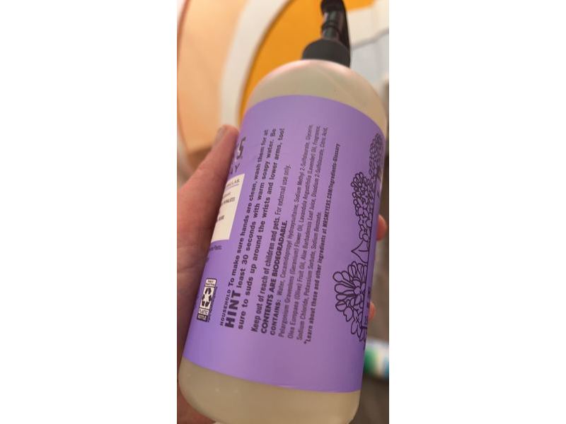 Mrs. Meyer's Clean Day Hand Soap, Lilac Scent, 16 fl oz/473 mL