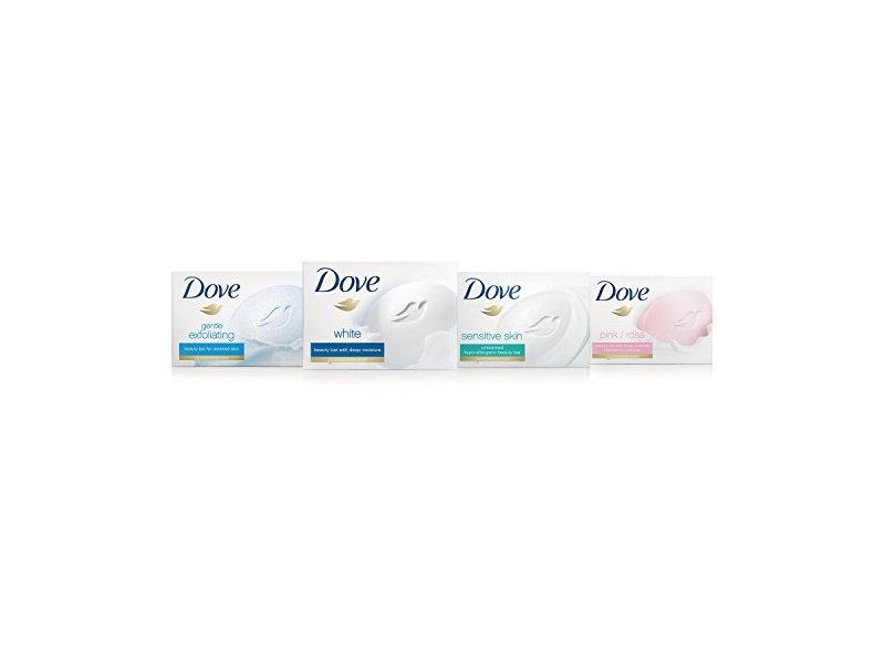 Dove Beauty Bar, White 3.17 oz/90 g, 3 Bar