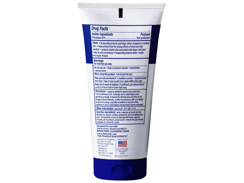 Welmedix HomeCare Pro Fragile Skin Protective Ointment, 5 oz/142 g