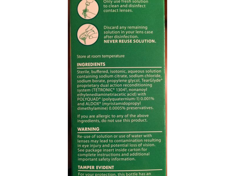 Opti-Free Replenish Multi-Purpose Disinfecting Solution, 4 fl oz (118 mL)