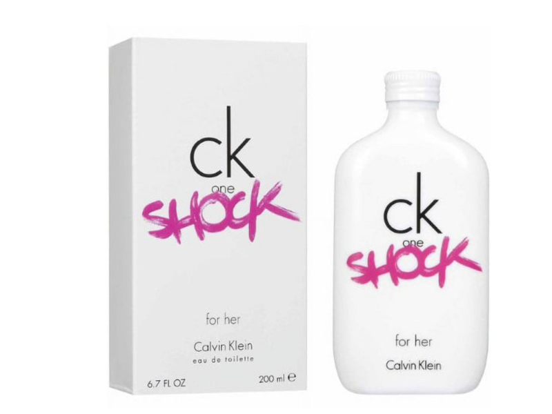 Ck One Shock For Her Eau De Toilette, 6.7 fl oz/200 mL