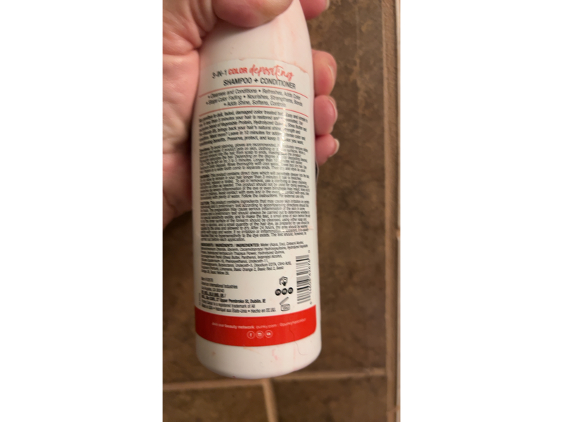 Punky Redilicious 3-in-1 Color Depositing Shampoo & Conditioner 8.5 oz