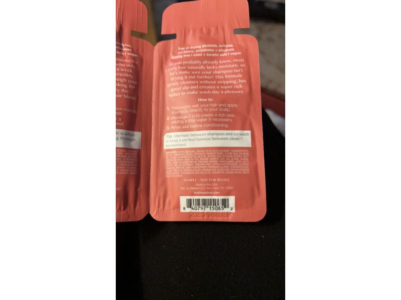 Kristin Ess Moisture Rich Curl Shampoo 0.34 fl oz / 10 mL