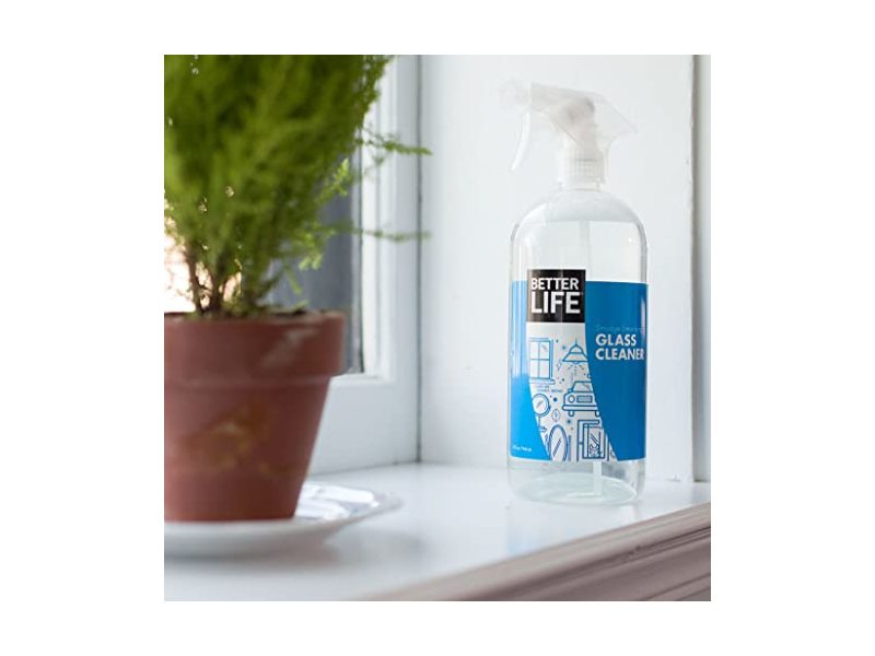 Better Life Natural Streak Free Glass Cleaner, 32 Ounces (Pack of 2)