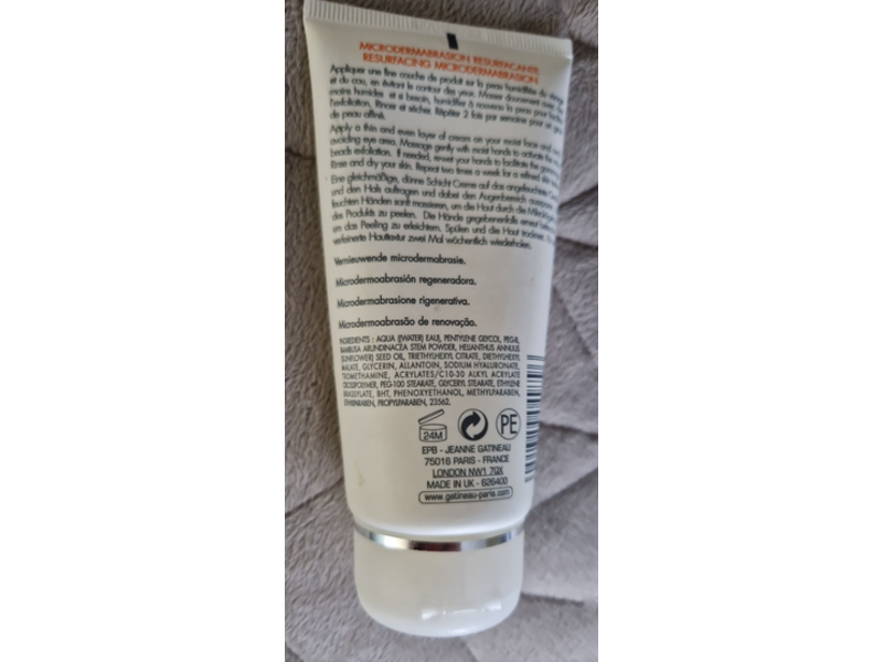 Gatineau Peeling Expert Microdermabrasion Exfoliating Cream, Micro-Beads, 2.5 fl oz/75 mL