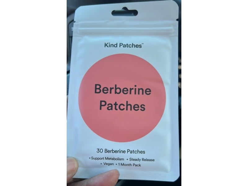 Kind Patches Berberine Patches, 30 Count