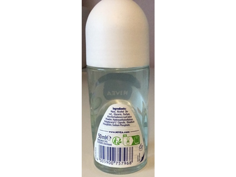 Nivea Naturally Good Deodorant Roll-On, Aloe Vera, 50 mL