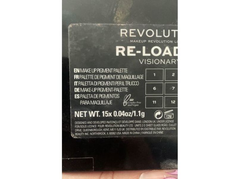 Revolution Re-Loaded Visionary Makeup Pigment Palette