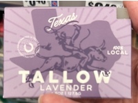 Texas Tallow Bar Soap, Lavender, 4.5 oz/127.5 g - thumbnail 2
