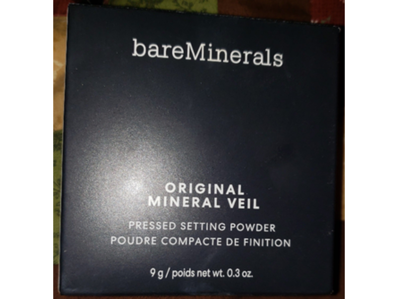 Bareminerals Original Mineral Veil Pressed Setting Powder, Sheer Medium, 0.3 oz/9 g