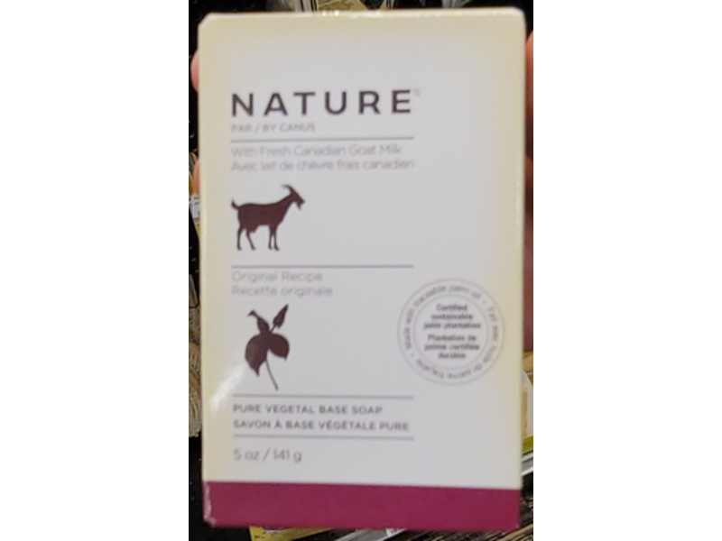 Nature By Canus Pure Vegetal Base Soap, Original Recipe, 5 oz/141 g