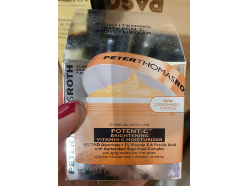 Peter Thomas Roth Brightening Vitamin C Moisturizer, Potent - C, 1.7 fl oz/50 mL