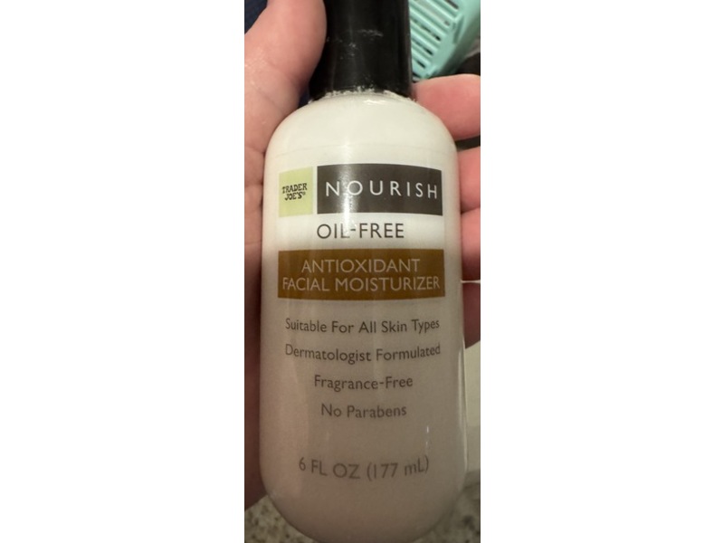 Trader Joe's Nourish Antioxidant Facial Moisturizer, 6 fl oz/177 mL