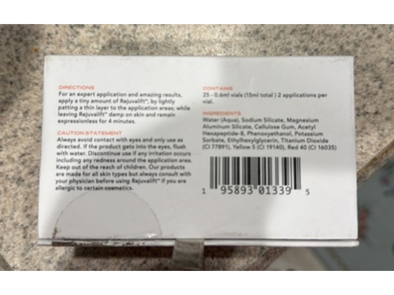 Rejuvalift Advanced Tightening And Lifting Serum, 0.020 oz, 25 Count