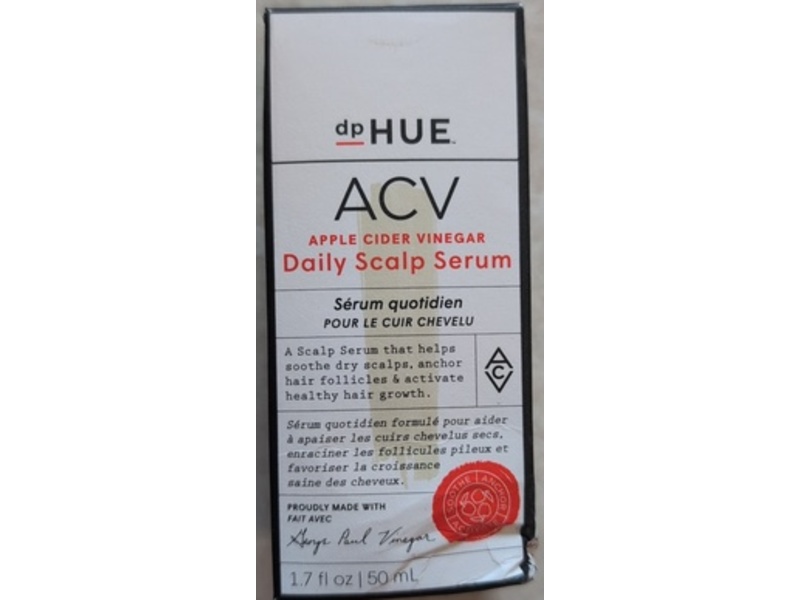 dpHUE Apple Cider Vinegar Daily Scalp Serum, 1.7 fl oz/50 mL