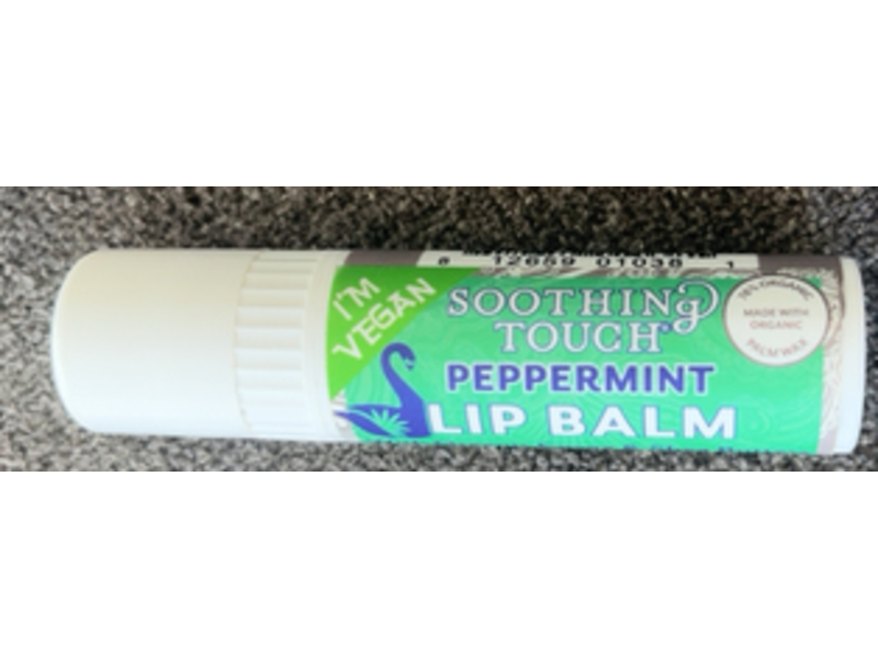 Soothing Touch Peppermint Lip Balm, 0.25 oz, Pack Of 12
