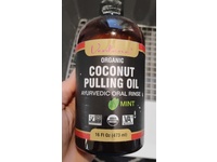 Verdana Organic Coconut Pulling Oil, Mint, 16 fl oz/473 mL - Image 3