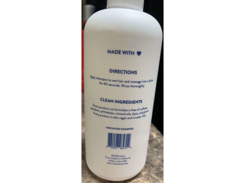 Routine Wellness Shampoo, 14 fl oz/414 mL