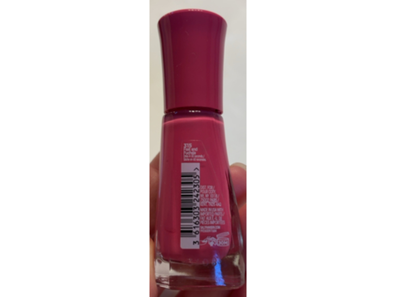 Sally Hansen Insta-Dri Nail Polish, Fast and Fuchsia, 0.31 fl oz/9.17 mL