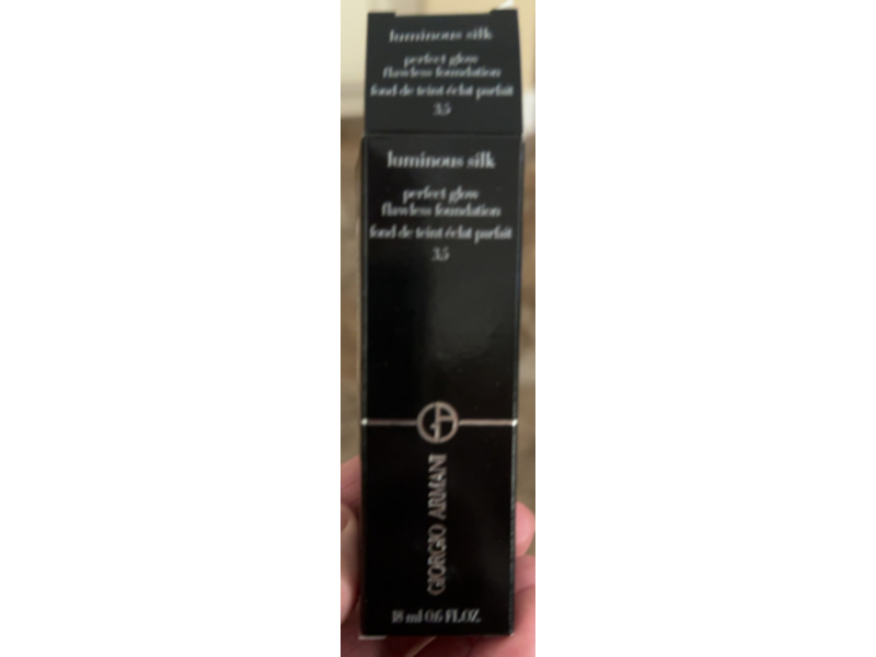 Giorgio Armani Luminous Silk Perfect Glow Flawless Foundation, 3.5, 0.6 fl oz/18 mL