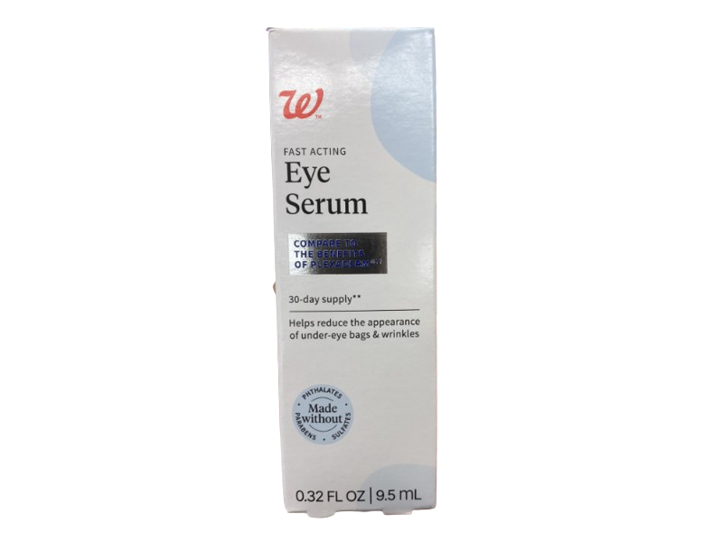Walgreens Fast Acting Eye Serum, 0.32 fl oz/9.5 mL