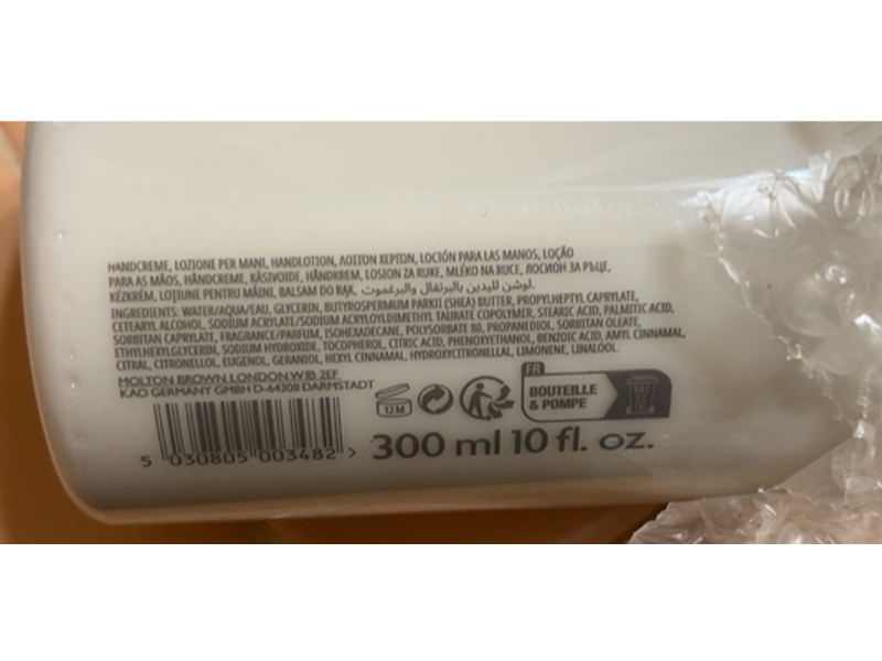 Molton Brown Hand Lotion, Orange & Bergamot, 10 fl oz/300 mL
