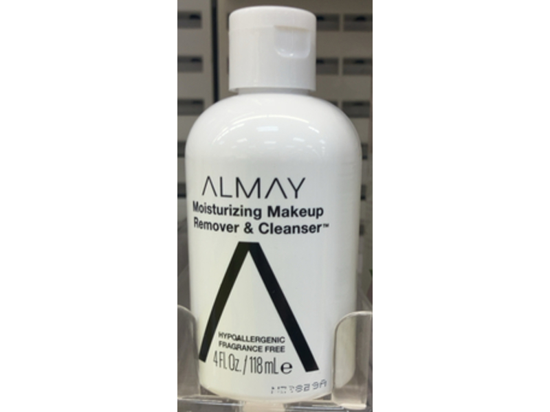 Almay Moisturizing Makeup Remover & Cleanser, 4 fl oz/118 mL