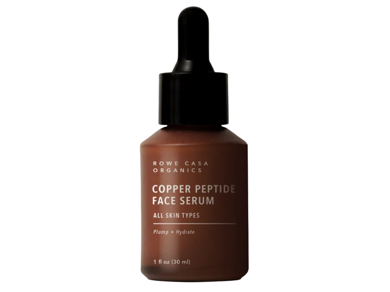 Rowe Casa Organics Face Serum, Copper Peptide, 1 fl oz/30 mL
