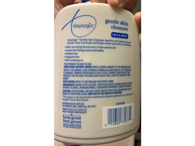 Day Logic Gentle Skin Cleanser, 16 fl oz/473 mL