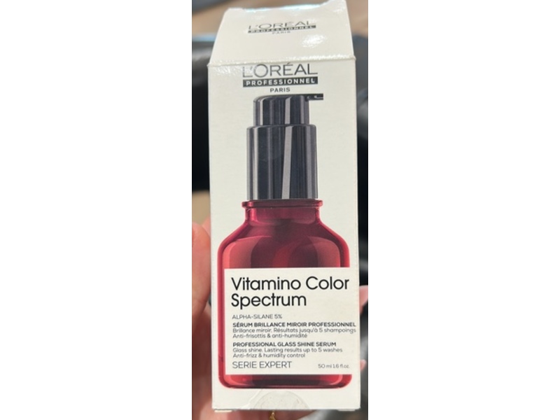 L'Oréal Professionnel Paris Vitamino Color Spectrum Glass Shine Serum, 1.6 fl oz/50 mL
