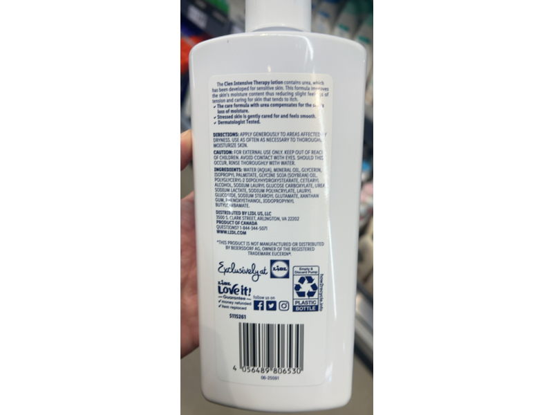 Cien By Lidl Intensive Therapy Lotion, 16 fl oz/473 mL