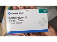First Aid Only Hydrocortisone Cream Packets, 25 Count - Image 3