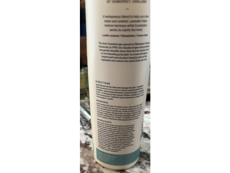 Cowshed Relax Calming Body Lotion, 10.14 fl oz/300 mL