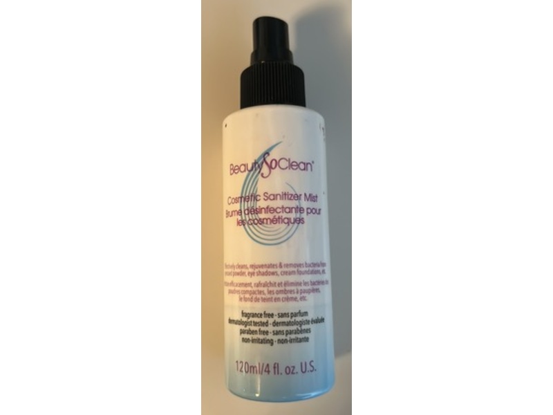 Beauty So Clean Cosmetic Sanitizer Mist, 4 fl oz/120 mL