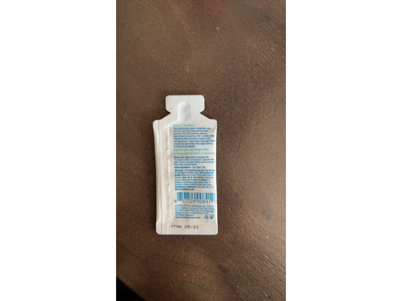 Coola Mineral Sun Silk Creme Sunscreen, Oil Free, SPF 30, 0.10 fl oz/3 mL