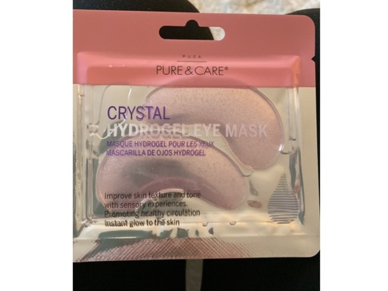Puca Pure & Care Crystal Hydrogel Eye Mask, 1 Pair